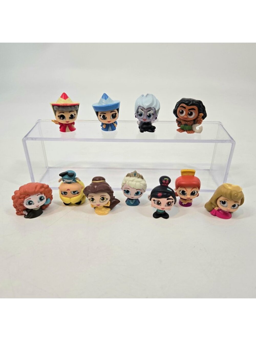 Disney Doorables Mini Figures Lot Princesses Merida Alice Belle Elsa Vanellope